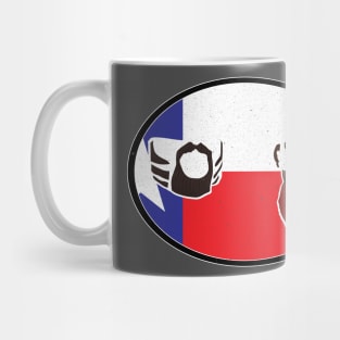 The Brothers of Texas Metal (vintage) Mug